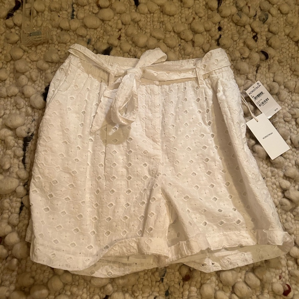 Nordstrom White Shorts, Size Small